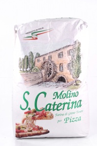 Мука пшеничная из мягких сортов пшеницы "OO" 340 для пиццы "S. Caterina" (25 кг)