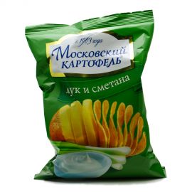 Чипсы Московский карт сметана и лук , 35/30г