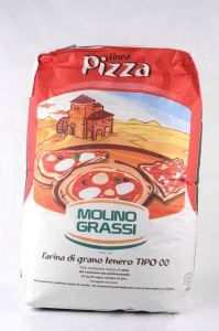 Мука пшеничная из мягких сортов пшеницы "OO" для пиццы "Молино Грасси" ONZ (25 кг)