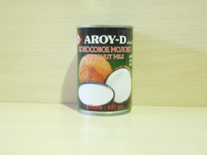 Кокосовое молоко "Aroy-D" 60% 400 мл, ж/б кор. 24шт
