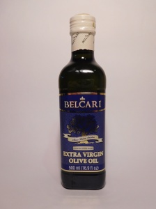 Масло оливковое нерафинированное в/кач. "Belcari" ст.б. (0.88 кг/500 мл)