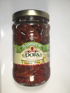 Томаты сушёные в масле "Dora" (1,600 кг/2,3 кг/1700 мл) ст./б. кор. 6 шт.
