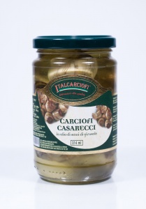 Артишоки Caserecci в масле "ItalCarciofi" (0,28 кг/0,47 кг/314 мл) стекло кор. 12 шт.